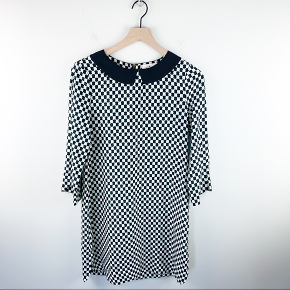 kate spade Dresses & Skirts - Kate Spade NY Silk blend Geometric shift dress